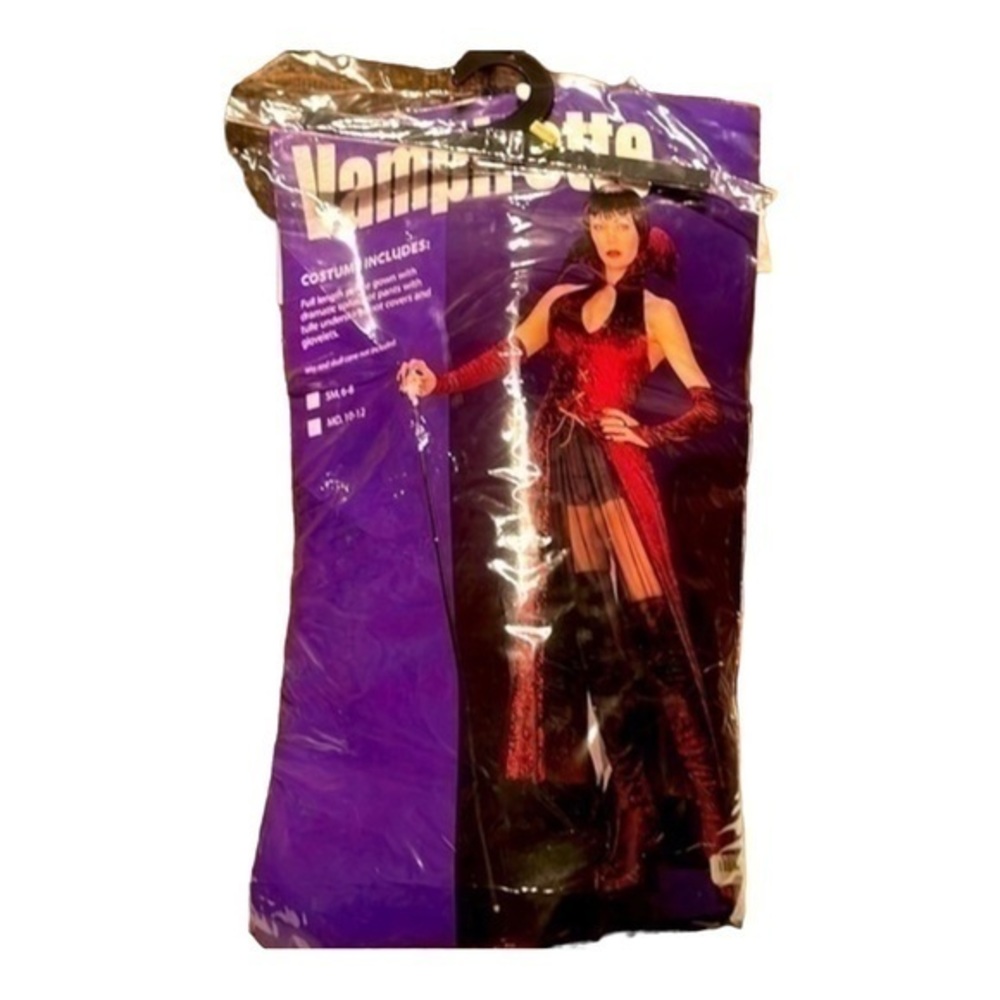 Vampirette costume Halloween size Medium 10/12